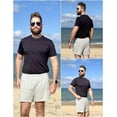 thumbnail image 6 of UTOURS Unisex Tear Away Shorts 3-inch Knee Hip Replacement Recovery Post Surgery Cotton Shorts Loose Fit Without Pocket, 6 of 6
