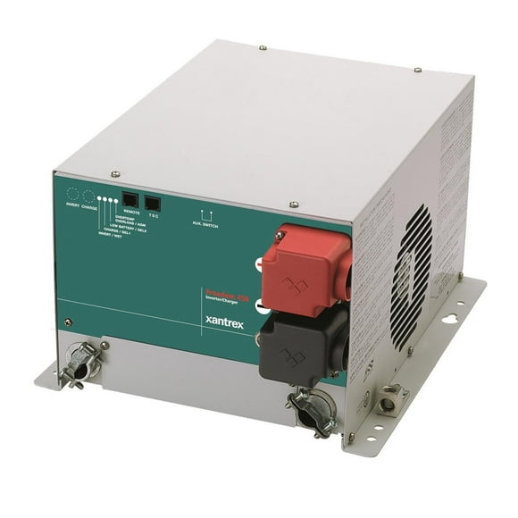 Xantrex Power Inverter 81-2022-12 Freedom 458; Inverts 12 Volt DC To 120 Volt AC; 2000 Watts Output/6000 Watts Surge; 50 Ampere Continuous Output; 92 Percent Efficiency; Hardwire Single In/Dual Out