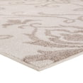 thumbnail image 2 of hometrends Beige Floral Swirl Synthetic Area Rug, 2 of 4