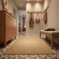 thumbnail image 6 of Sisal Style Floor Mat Super Absorbent Bathroom Rug Non Slip Fast Dry Thin Bath Mat for Bathroom Entryway Hallway Natural Texture, 6 of 7