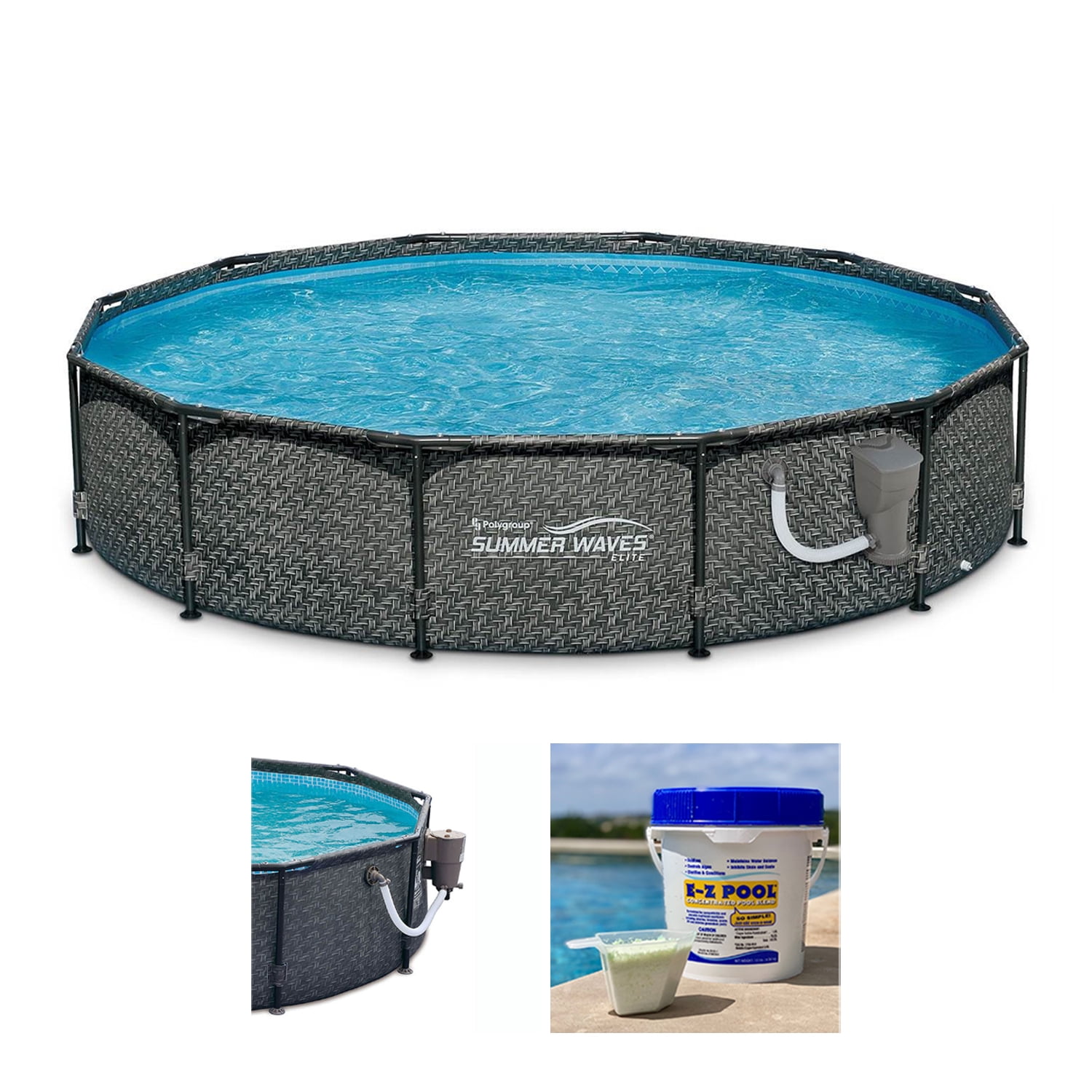 summer wave 12 ft pool