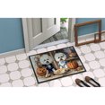 thumbnail image 4 of Carolines Treasures DAC1739MAT 18 x 27 in. Unisex Bichon Frise Fall Kitchen Pumpkins Doormat, 4 of 5