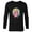 Black, variant on Lilo & Stitch Angel Tropical Hawai’i Beach Vibes - Long Sleeve T-Shirt for Men - Customized-Athletic Heather