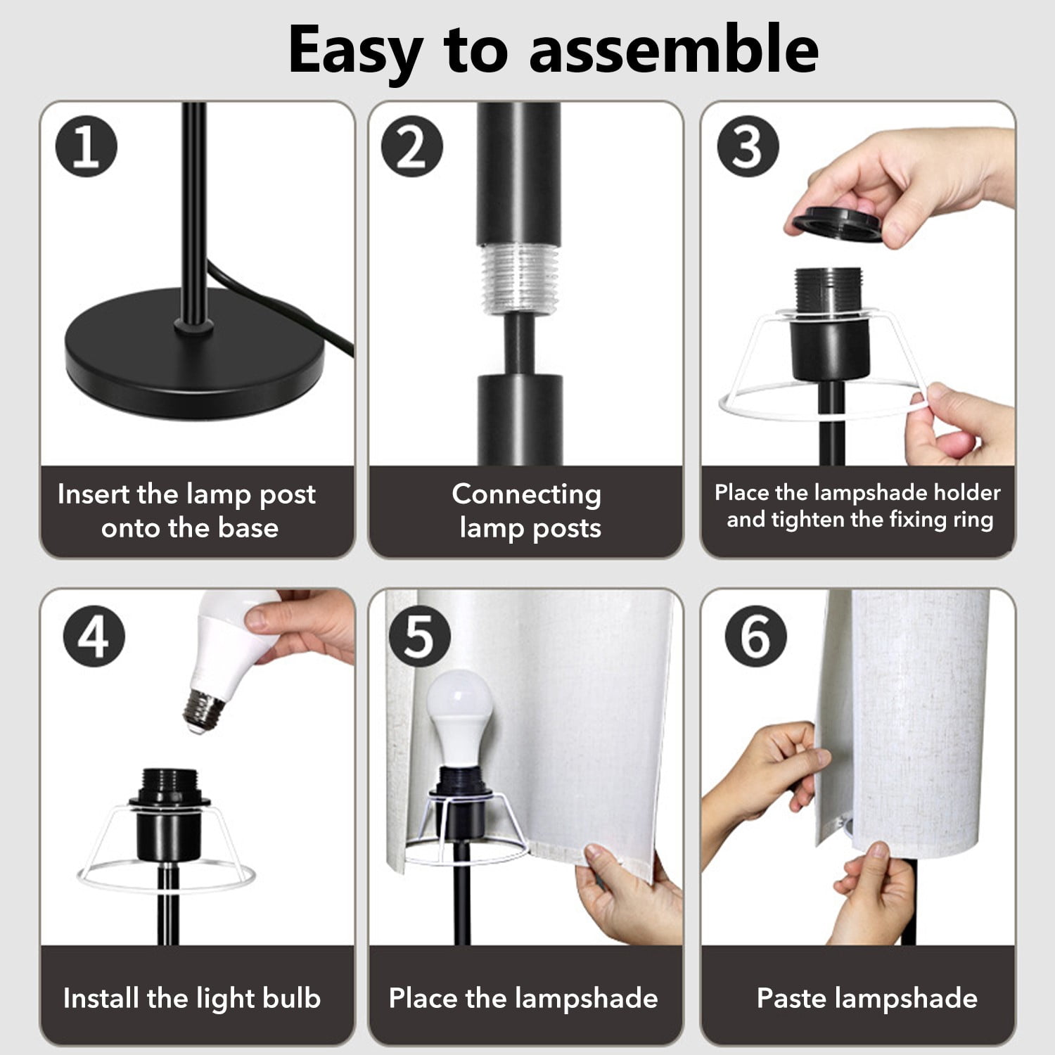BN-LINK RGB Floor Lamp with Timer, Corner Lamp with Music Sync and 16 Million DIY Colors, APP/Remote/Foot Switch Control, Standing Lamp for Living Room/Bedroom/Office