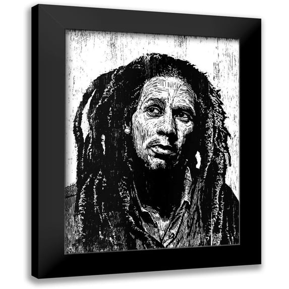 Shigley, Neil 12x14 Black Modern Framed Museum Art Print Titled - Marley