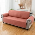 thumbnail image 5 of Sanmadrola 100% Waterproof Sofa Cover Anti Slip Couch Cover Machine Washable Slipcover Leakproof Furniture Protector for Dogs Kids Pets, Caramel, Chair, 5 of 9