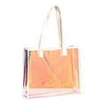 thumbnail image 4 of Clear Tote Bag Stylish Transparent Shoulder Handbag For Women Beach Shopping Gym Travel Lightweight Durable, 4 of 4