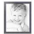 thumbnail image 2 of ArtToFrames 16" x 19" Tungsten Picture Frame, 16x19 inch Gray MDF Poster Frame (WOM-4640), 5 Pack, 2 of 6