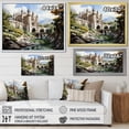 thumbnail image 4 of Designart "Majestic Guardians of Fortresses XI" Architecture Floater Framed Canvas Wall Art, 4 of 7