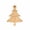 Khaki-Christmas Tree, variant on Halloween Pumpkin Shaped Wood Cutting Board for kitchen Decoration, Gothic Cutting Wooden Boards, Serving Platter (Pumpkin Board 11.81"L x9.84"W)