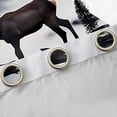thumbnail image 4 of Homewish Jungle Animal Deer Black Out Curtains,Gold Triangle Curtains Pack of 2 (42x63 Each),Country Farmhouse Lodge Bedroom Curtains For Boys Kids,Luxury Bedroom Decor, 4 of 6