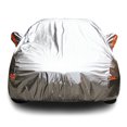 thumbnail image 1 of Fundas de Coche para automóviles, Impermeables para Todo Clima, protección contra la Lluvia y los Rayos UV con Cremallera, Espejo, Bolsillo, Ajuste Hatchback ShuxiuWang 1327533086653, 1 of 4