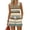 Brown, variant on Sets for Women Casual Sleeveless Tank Top Matching Striped Print Lounge Sets Trendy Plus Size High Waisted Sweatsuit with Pockets Summer Red XXL