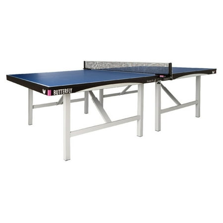 Butterfly Europa 25 Ping Pong Table—Indoor Game Table—ITTF Approved Table Tennis Table For Tournament, Club, Home, Institution—Professional Ping Pong Net Included—Very Compact Storage