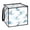 Art Stick Figures Surfing, variant on Collapsible Storage Basket Laundry Hamper Portable Organizer Bin For Home Storage An Zebra-like Pattern