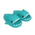 thumbnail image 5 of Unisex Shark Slides Slippers Cute Anti-Slip Sandal Cartoon Shark Summer Sandals Shower Beach Funny Couples Slipper for Men Women, 5 of 7