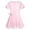 Pink, variant on Yartina Kids Girls Short Sleeves Ballet Dance Gymnastics Leotard Clothing with Tied Skirt Pink 3XL