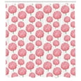 thumbnail image 3 of Ambesonne Floral Shower Curtain, Botany Nature Growth, 69"Wx84"L, Pale Pink and Green, 3 of 3