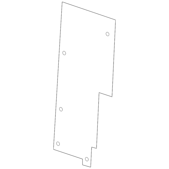 Genuine OE GM Air Baffle 23343971