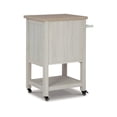 thumbnail image 5 of Signature Design by Ashley Casual Boderidge Bar Cart, Antique White, 5 of 8