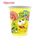 thumbnail image 5 of Decoración de fiesta de cumpleaños de Bob esponjoso, pancarta de globo, Decoración de Pastel, vajilla esponjosa, suministros para fiesta de cumpleaños, Baby Shower, 5 of 5