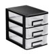 thumbnail image 2 of GOOHOCHY Cajón de almacenamiento de escritorio besportble organizador de escritorio de gabinete de almacenamiento multicapa de múltiples capas, 2 of 7