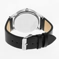 thumbnail image 2 of Simplify The 2800 Leather-Band Watch - Silver/Black, 2 of 3