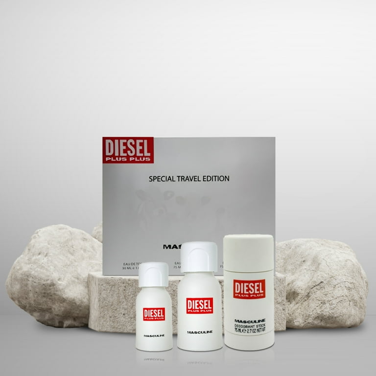 DIESEL ノベルティー2個セット　おまけ付 Diesel Plus Plus Special Travel Edition Gift Set, Amber Woody