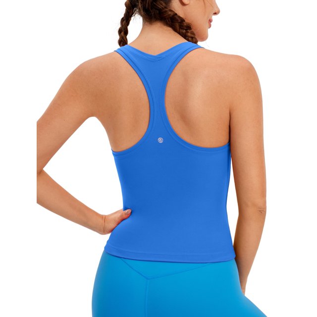 Musculosa CRZ YOGA Butterluxe Racerback Azul Mediana
