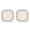 Rose Gold, variant on Collection Round White Diamond Removable Jackets For Stud Earrings (0.40 ctw, Color I-J, Clarity I2-I3) in 10K White Gold