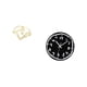 thumbnail image 5 of Servilletero,Servilletero Soporte para pañuelos de papel de mesa,Reloj de pared,Reloj de pared silencioso y decorativo que no hace tictac,Reloj moderno de 12 pulgadas para pared de casa o, 5 of 8