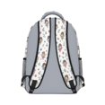 thumbnail image 3 of Princess and Fairy White Pattern Backpack for School, Cute School Bag with Adjustable Shoulder Straps and Padded Back, 15.3"x11"x6.7", 3 of 5