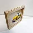 thumbnail image 6 of Personalized Savings Piggy Bank for Boys Custom Name Money Box Construction Truck Road Roller Compactor Tractor Heavy Equipment Themed Toddler Boys Gift - Teach Savings in Style - Made in America, 6 of 8