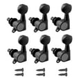 thumbnail image 4 of 6x Clavijas De Afinación De Guitarra Clavijas De Cuerda Selladas Para Guitarras Clásicas Guitarra Eléctrica Negro 6L Sunnimix Clavijas, 4 of 8