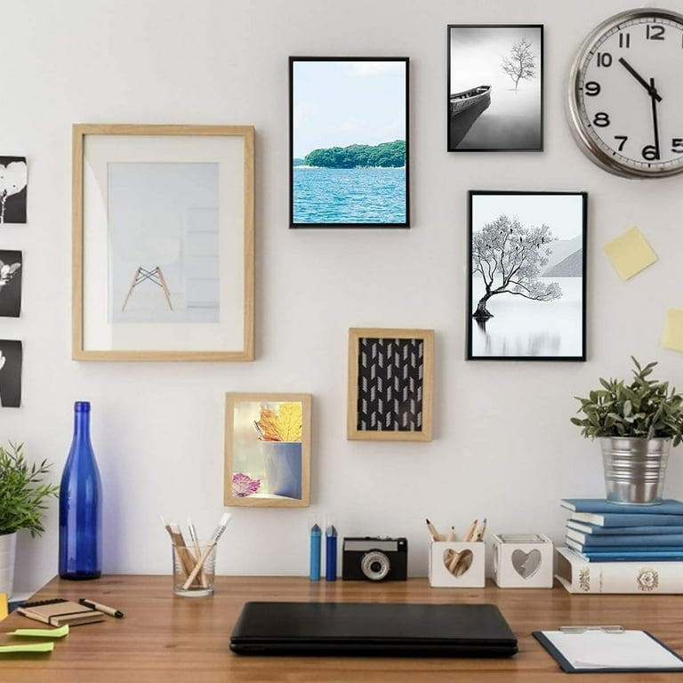 Picture Hooks, 220pcs Assorted Picture Hanging Kit Iron Metal Heavy Duty Picture Hangers Wood Wall Plasterboard A 1086100