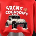 thumbnail image 5 of TOWED22 Girl Boys 2 Piece Outfits Print Graphic Crewneck Sweatshirt Top and Stretch Sweatpant Clothing Sets, 5 of 6