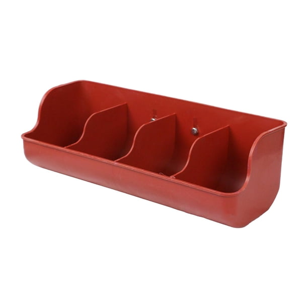 Alimentador de alimentos con ranura para forraje de lechones, suministros para animales de granja, alimentador de cerdos para riego de aves de corral Fernando Tragamonedas de forraje para lechones
