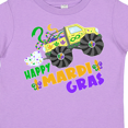 thumbnail image 4 of Inktastic Happy Mardi Gras Monster Truck with Beads Boys or Girls Toddler T-Shirt, 4 of 5