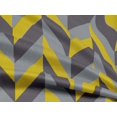 thumbnail image 4 of oneOone Rayon Yellow Fabric Stripes Craft Projects Decor Fabric Printed By The Yard 56 Inch Wide-GPY, 4 of 4
