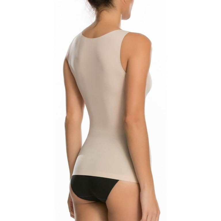 spanx women's plus size thinstincts tank, soft nude, 3x 