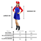 thumbnail image 2 of Disfraz Vestido Mario Plomera Roja FX Costumes Para Adulto Dama Talla Chica, 2 of 5