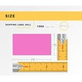 thumbnail image 3 of HOUSELABELS 2.25" x 1.25" Pink Address Labels on 1" Core Compatible With Zebra and Rollo Printers, 16 Rolls / 1,000 Labels per Roll, 3 of 8