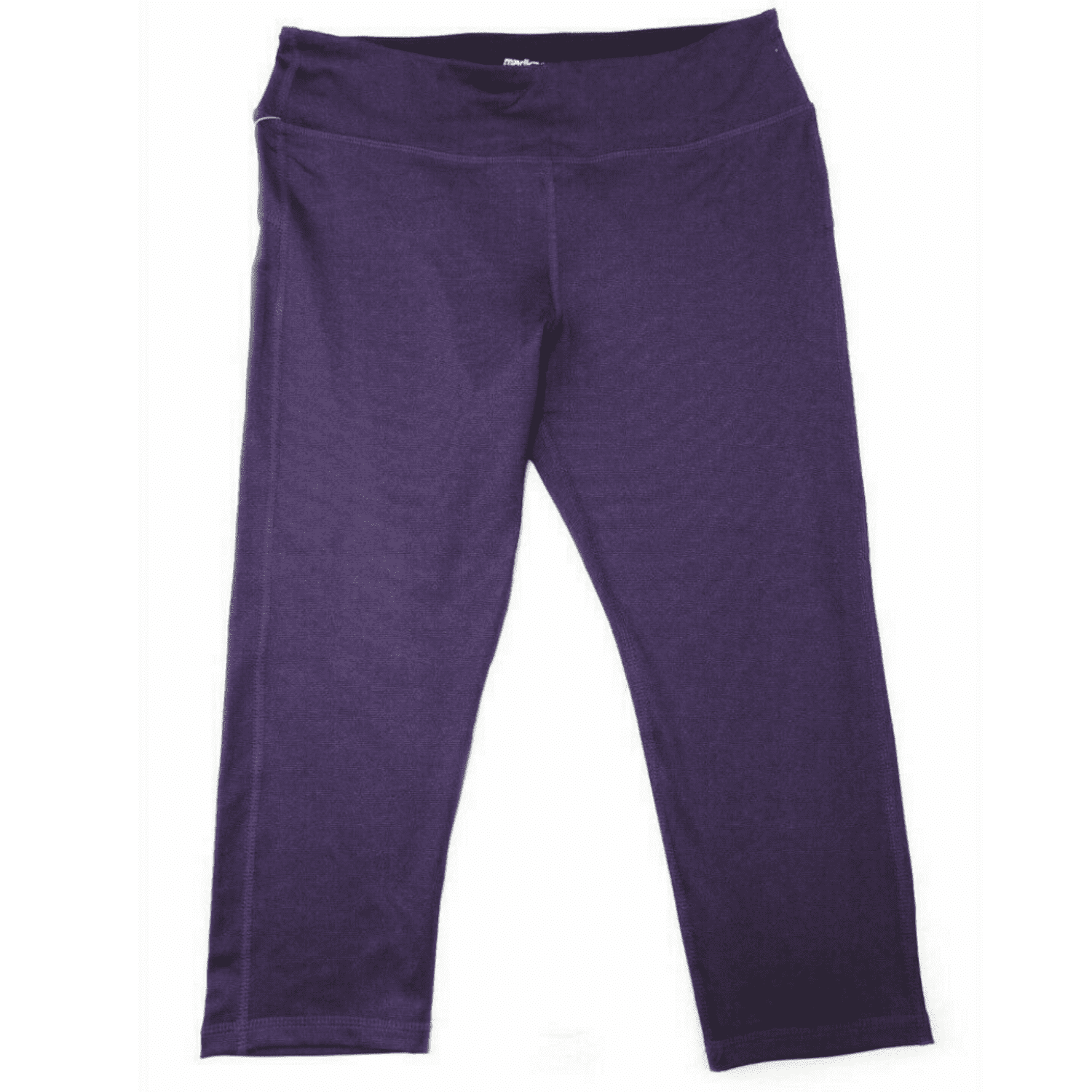 Tummy Control Capri in Eggplant 