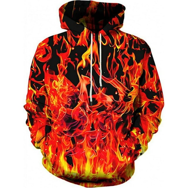WILLBEST Sudaderas De Hombre Sudadera con Capucha con Estampado Gráfico 3D para Hombre, Sudaderas con Capucha y Bolsillo XXGrande