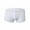 White, variant on Isvgxsz New Mens Underwear Boxer Briefs Ring Panties Fashion Breathable Nylon Mesh Thong Cool and Comfortable B Oxers Skin-Friendly Mens Briefs Men's New Arrivals Underpants Black