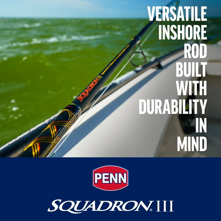 PENN Squadron® III Inshore Spinning Rod, 7'6
