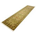 thumbnail image 2 of Unique Loom Edinburgh Border Design Rug 2' 7 x 10' Runner Brown/Beige, 2 of 2