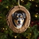 thumbnail image 4 of Decoraciones Del Árbol de Navidad Animales Imprimir Acrílico Oval Ornamentos, 8cm Animales Del Bosque Decoraciones para Corona de Árbol, Ornamentos Del Árbol de Navidad Regalo de Recuerdo en la Caja E, 4 of 6