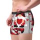 thumbnail image 2 of Fotbe Buffalo Plaid Love And Gnome Calzoncillos Tipo Boxer con Bolsa de Soporte Total para Hombre, X-Temp Fresco, Transpirable y de Secado Rápido-Large, 2 of 5