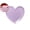 Purple, variant on Heart-Shaped Disposable Paper Tray – 8.86x8.86in Valentine’s Day Macaron Serving Tray for Weddings, Parties & Romantic Decor – Sturdy, Leak-Proof, Eco-Friendly Monochrome Tableware